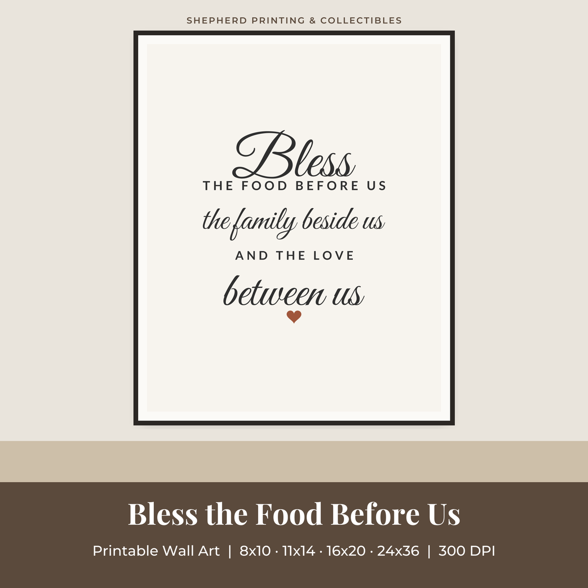 Bless the Food Before Us preview