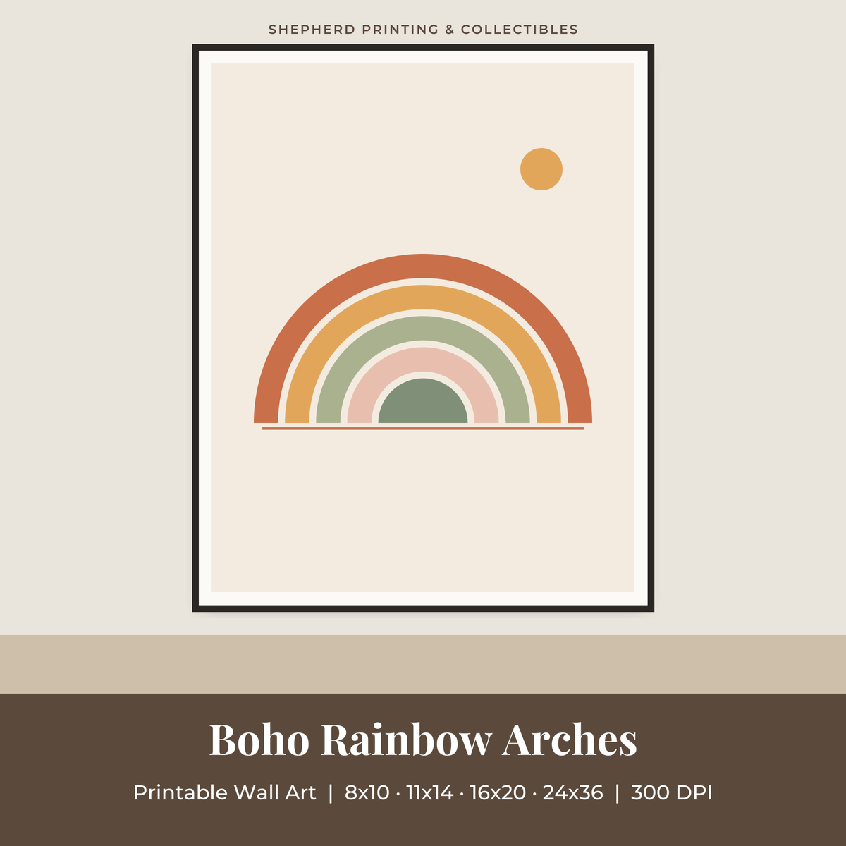 Boho Rainbow Arches preview