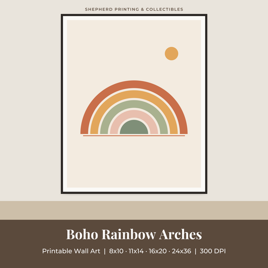 Boho Rainbow Arches preview