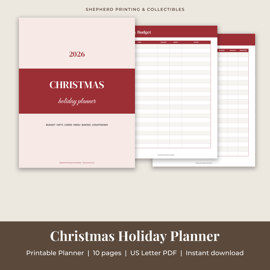 Christmas Holiday Planner preview