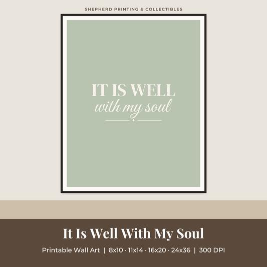 It Is Well With My Soul preview