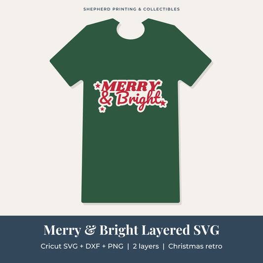 Merry & Bright Layered preview