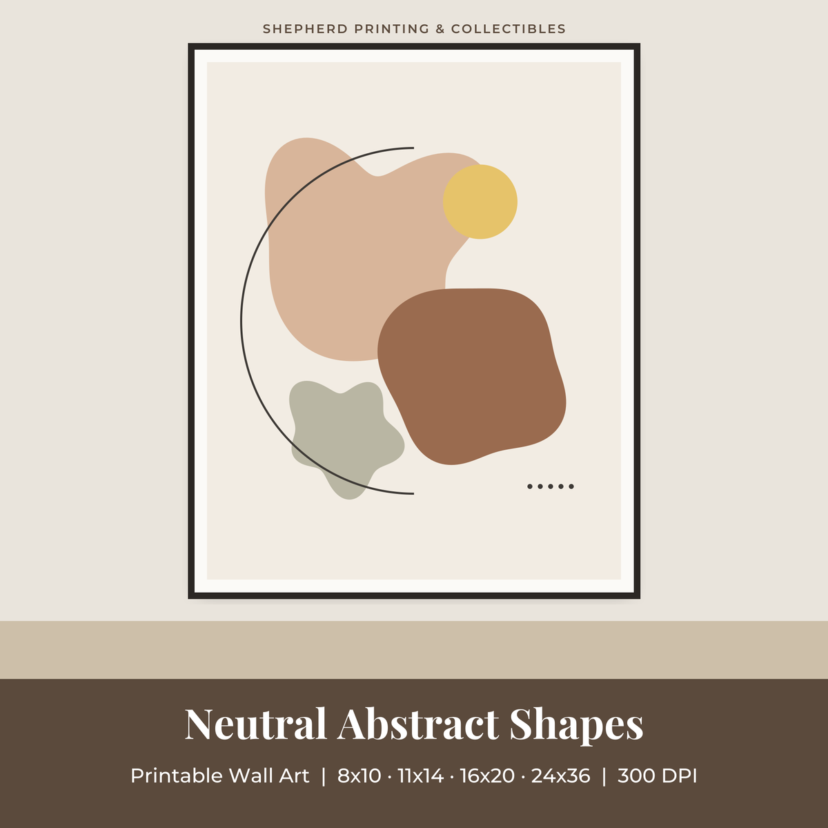 Neutral Abstract Shapes preview