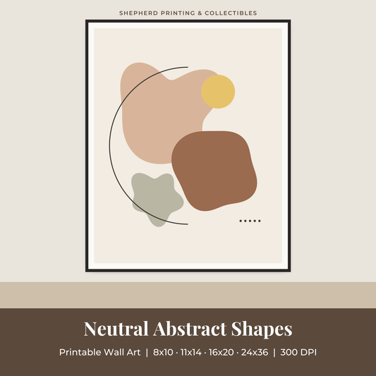 Neutral Abstract Shapes preview