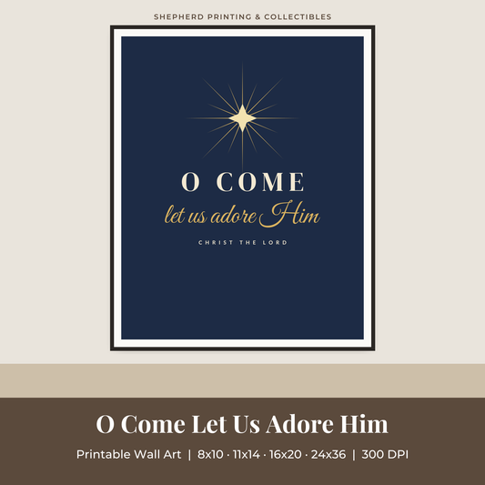 O Come Let Us Adore Him preview